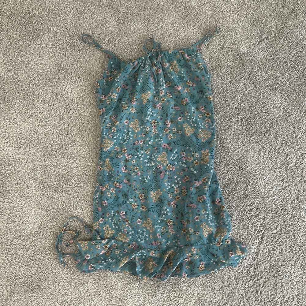 Flower Strappy Dress